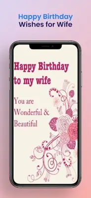 Wife Birthday Wishes android App screenshot 2